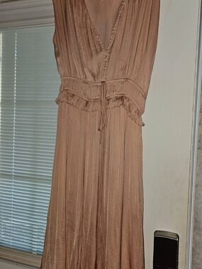 H&M Sleeveless Dress in with Waist Tie